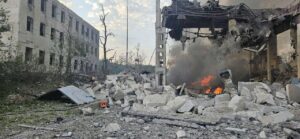 Guerre Russie Ukraine, destruction par drone