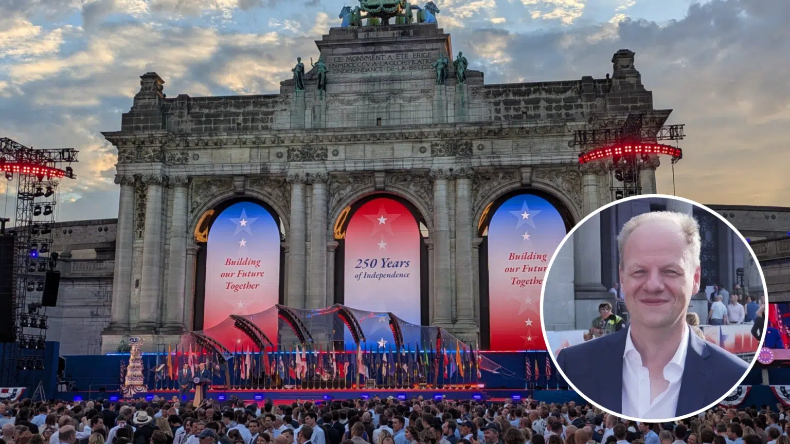 250 ans d'indépendance des États-Unis à Bruxelles : Non aux amalgames